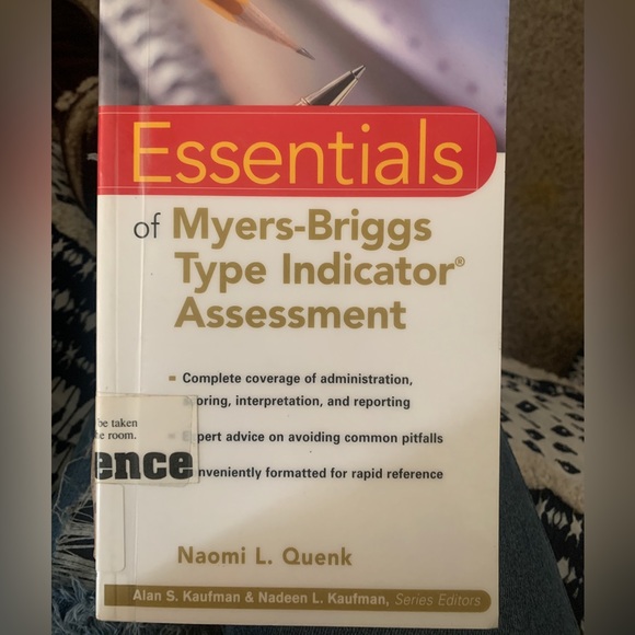 Essentials of Meyers-Briggs Type Indicator Assessment Naomi L. Quenk 1st Edition - Picture 2 of 4